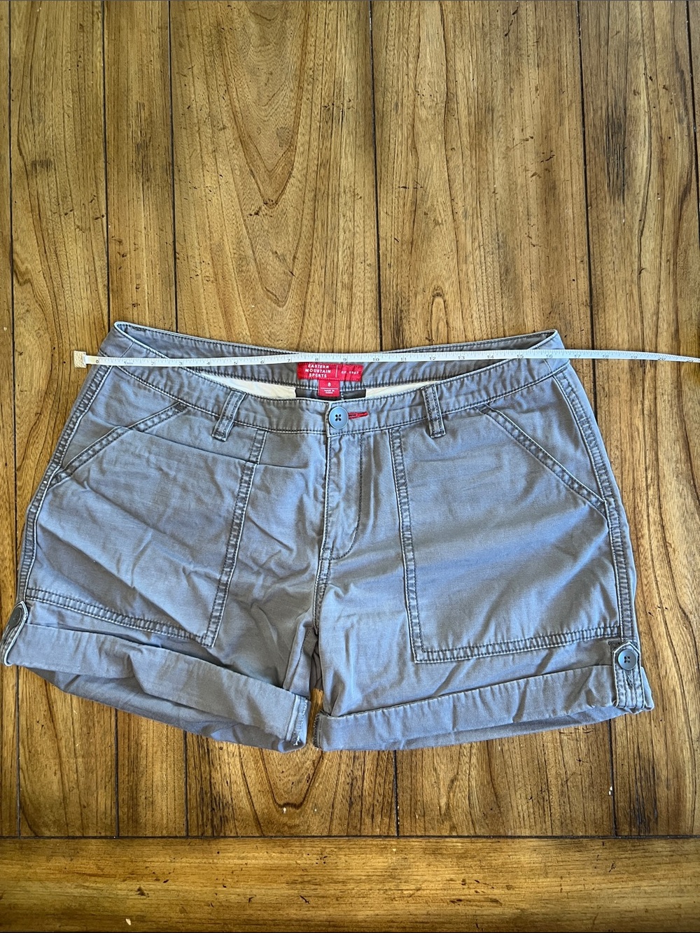 EMS Gray Women's Roll-Cuff Shorts